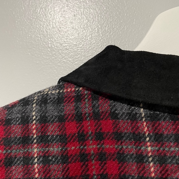Vintage Laura Ashley Plaid Blazer Wool Deadstock - Picture 5 of 9